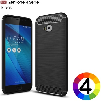 ASUS Zenfone 4 Selfie Pro ZD552KL Удароустойчив Carbon Fiber Калъф и Протектор