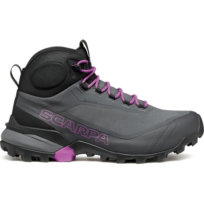 Scarpa Дамски туристически обувки Scarpa Women's Ribelle Cross 2 Mid GTX Walking boots - Dark Grey / Purple - размер 40 (EU) (119-1027-0119)