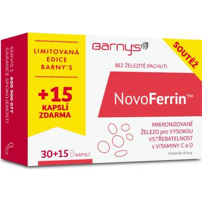 BARNY´S NovoFerrin 30+15 kapslí