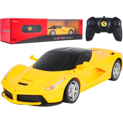 Rastar RC auto Ferrari LaFerrari RTR 1:24 žlté