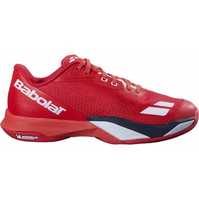 Babolat Jet Mach 4 All Court cherry tomato/white Červený