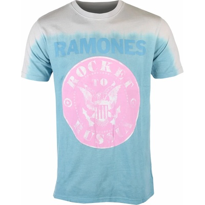 ROCK OFF мъжка тениска Ramones - Rocket To Russia - СИН - ROCK OFF - RATS62MDD