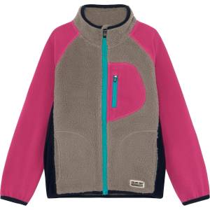 Color Kids Детско поларено яке Color Kids Kid's Teddy Jacket with Fleece Sleeves Fleece jacket - Wild Aster - размер 92 (EU) (703-7709-0411)
