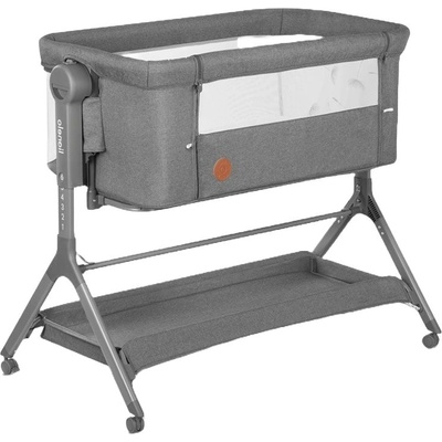 Lionelo Бебешка кошара Next to me 3 в 1 Lionelo - Leonie Plus, Grey Stone (5903771704816)