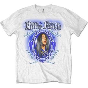 Billie Eilish Airbrush White L Риза (BILLIETS14MW03)