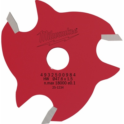 Milwaukee Drážkovací trn a frézy - Rtr B. S8 Slot Cutter 6.4mm - 1 pc