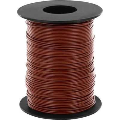 Donau Elektronik 119-18 1 x 0.14 mm², hnědá, 100 m