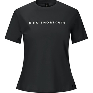 Scott Дамска тениска Scott Women's Tee No Shortcuts S/S T-shirt - Black - размер XS (916-6373-0111)
