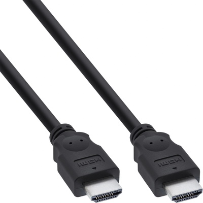 InLine 17655E HDMI кабел 0, 5 м HDMI тип A (стандартен) Черен (17655E)