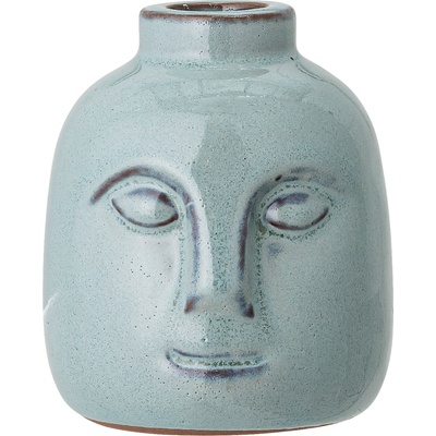 Bloomingville Свещник за класическа свещ Eliot 9 см цвят на море (82048958)