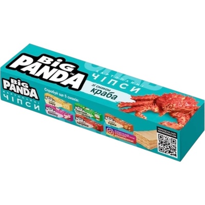 Big Panda chips krabí 50 g