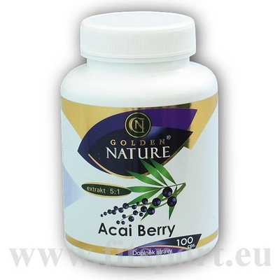 Golden Nature Acai Berry extrakt 5:1 100 kapslí