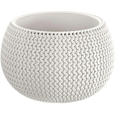 Prosperplast Květináč s vkladem SPLOFY BOWL 29 cm bílý