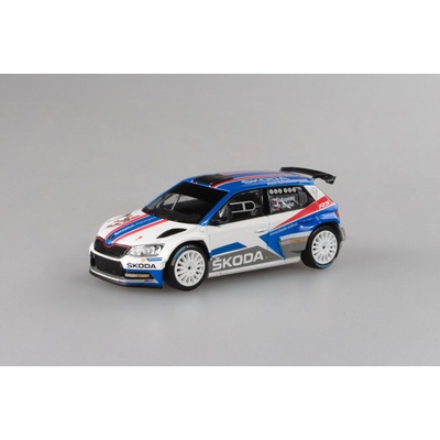 Abrex Škoda Fabia III R5 2015 – Škoda Motorsport Design CS 2018 1:43