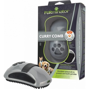 Furminator Curry Comb masážna kefa 11 cm