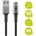 Rivacase 6001 BK12 E Lightning, 1,2m