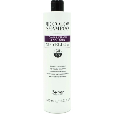 Be Color No Yellow Šampon pro blond zesvětlené a šedivé vlasy 500 ml