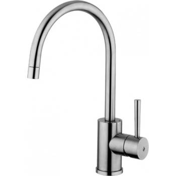 Image 1 of Fildişi Стоящ смесител за кухня Лайн, за мивка в цвят инокс