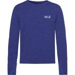 Jack Wolfskin Детска спортна тениска Jack Wolfskin Kid's Trail L/S Sport shirt - Glow Ink - размер 164 (EU) (704-6379-0116)