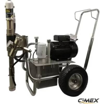 CIMEX Машина за нанасяне на шпакловка и безвъздушно боядисване cimex hps 12.220/ 3750 w (hps 12.220)