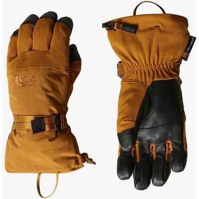 The North Face lyžařské rukavice Montana Leather WP Glove timber tan/timber tan heather