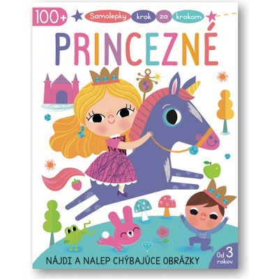 Samolepiace krok za krokom Princezny