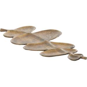 Light & Living Метален декоративен поднос 25x52 cm Akaki - Light & Living (6352718)