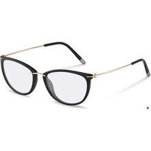 Dioptrické brýle Rodenstock R 7070 D černá/zlatá