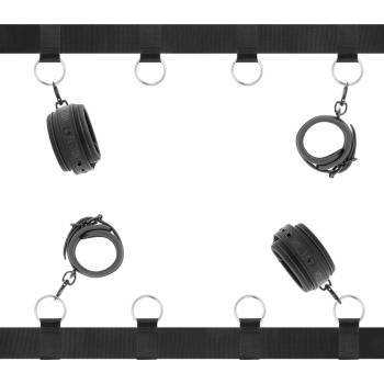 Image 1 of Fetish submissive Луксозен комплект белезници за връзване към леглото fetish submissive