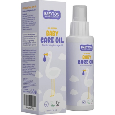BABYTON BABY Prírodný ošetrujúci olej 50 ml