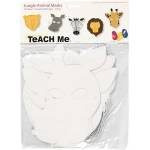 Creativ - Dania Paper masks Animal Savannah 16pcs
