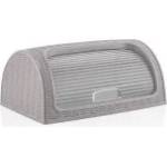 Dunya Кутия за хляб 41, 4x26, 9xh18, 1см сива - PVC РАТАН DUNYA- (05330) (0151552)