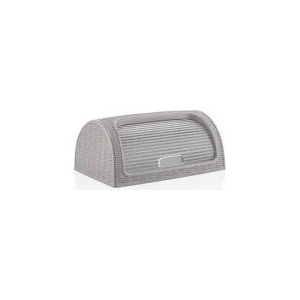 Dunya Кутия за хляб 41, 4x26, 9xh18, 1см сива - PVC РАТАН DUNYA- (05330) (0151552)
