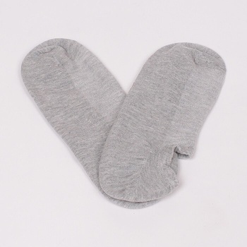 Мъжки памучни терлици в светлосив цвят