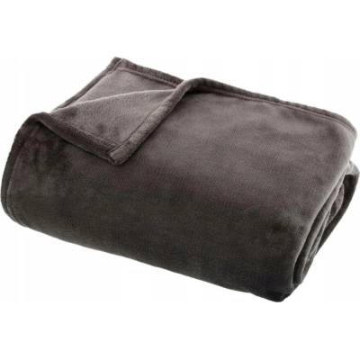 Atmosphera fleece čierna Deka 180x230