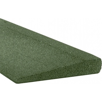 Gutta gumový obrubník nájezdový 100 x 25 x 1/4 cm zelená