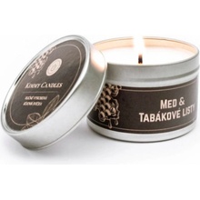 Kimmy Candles Med & Tabákové listy 100 g