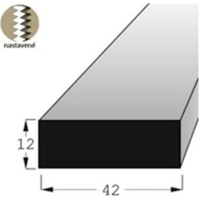 Lať podkladová 42x12mm, délka 240cm, nastavovaná