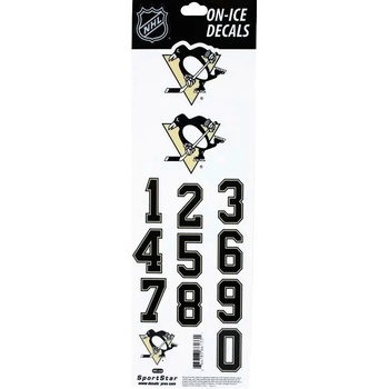 Sportstape ALL IN ONE HELMET DECALS - PITTSBURGH PENGUINS