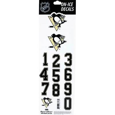 Sportstape ALL IN ONE HELMET DECALS - PITTSBURGH PENGUINS