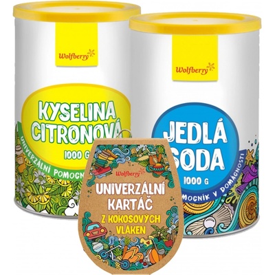 Wolfberry WF Kyselina citronová 1000 g – Zboží Mobilmania