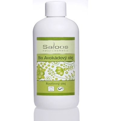 Saloos Bio avokádový rastlinný olej lisovaný za studena 250 ml