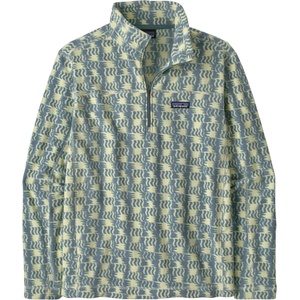 Patagonia Мъжки поларен пуловер Patagonia Micro D P/O Fleece jumper - Sun Quilt: Blue Sage - размер XS (005-5915-0711)