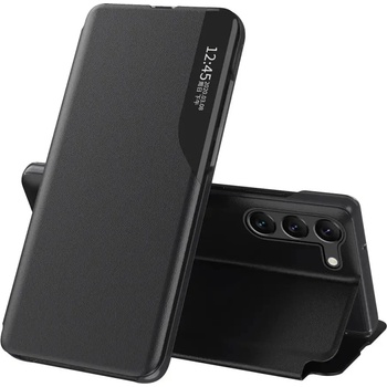 HQWear Кожен калъф HQWear Eco Leather View Case за Samsung Galaxy A05s, черен (9145576284308)