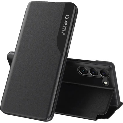 HQWear Кожен калъф HQWear Eco Leather View Case за Samsung Galaxy A05s, черен (9145576284308)