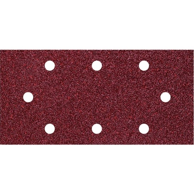 Wolfcraft 1998000 sada brúsneho papiera na suchý zips, s otvormi Zrnitosť 60, 120, 240 (d x š) 180 mm x 93 mm 10 ks