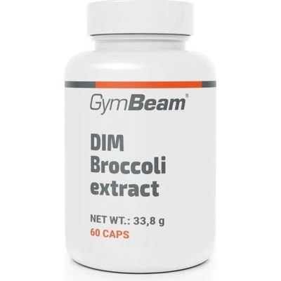 GymBeam Brokolicový extrakt 400 mg s 2 % DIM 60 kapslí