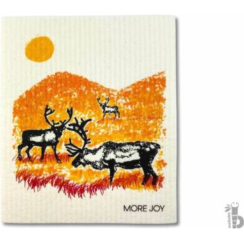 MoreJoy prírodná utierka Jeleň 18 x 20 cm 1 ks