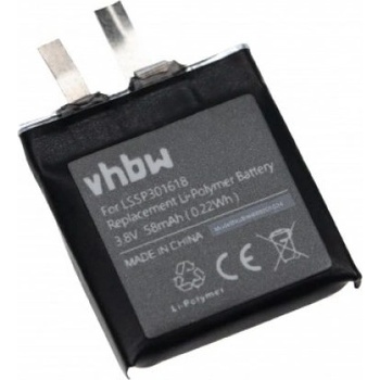 Image 1 of VHBW Батерия за Pebble Time Round, 58 mAh (888201034)