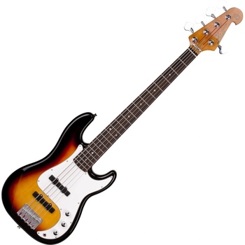SX SPB62+/5 3-Tone Sunburst 5-струнна бас китара